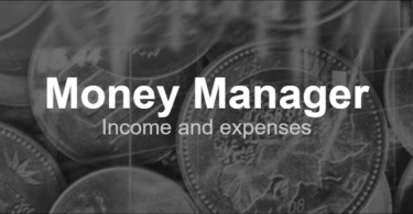 Money Manager Expense tracker