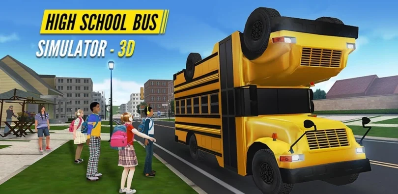 School Bus Simulator Driving